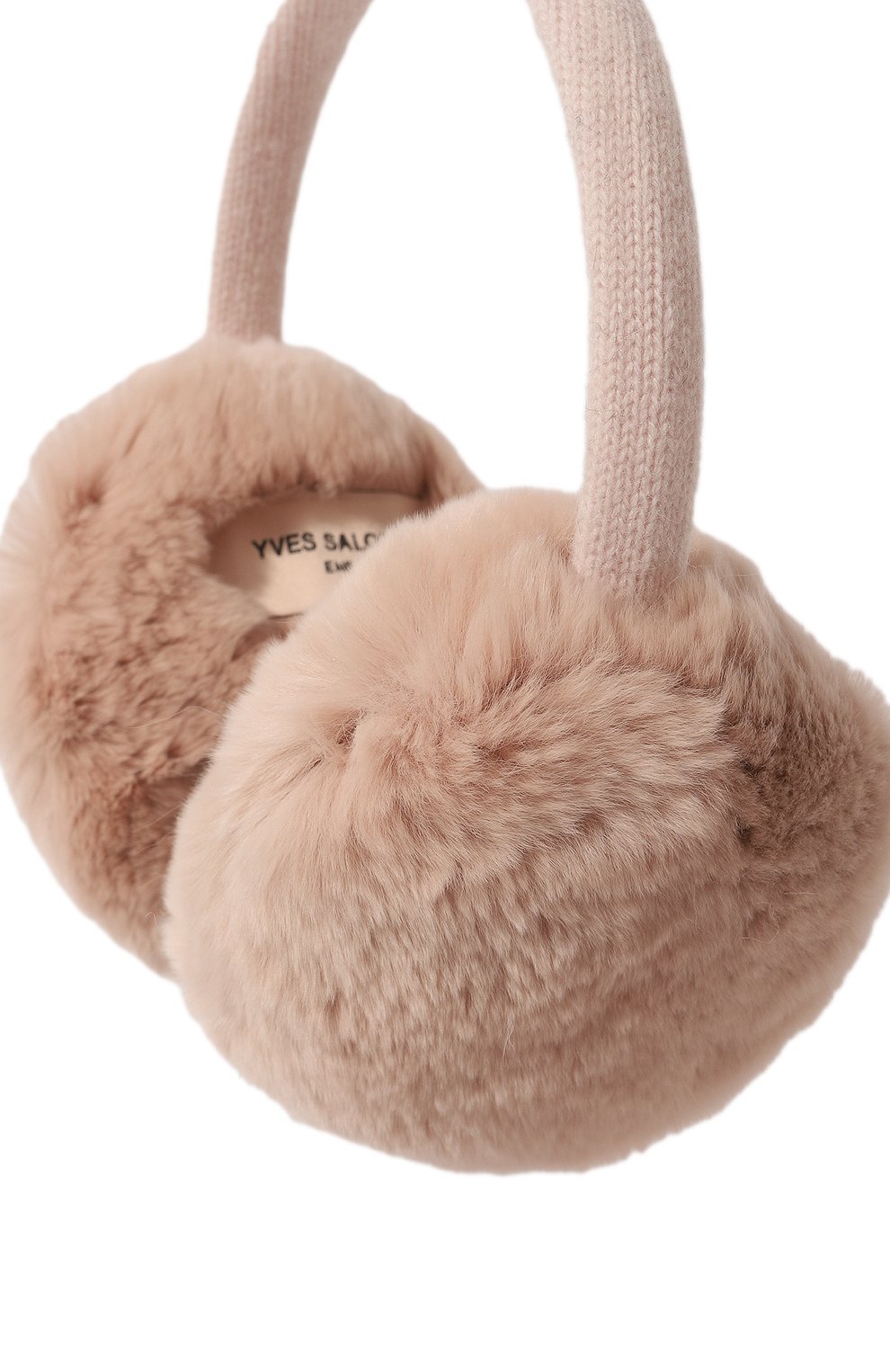 Шерстяные наушники с мехом YVES SALOMON ENFANT, арт. 20WEA310XXREXX, фото 3