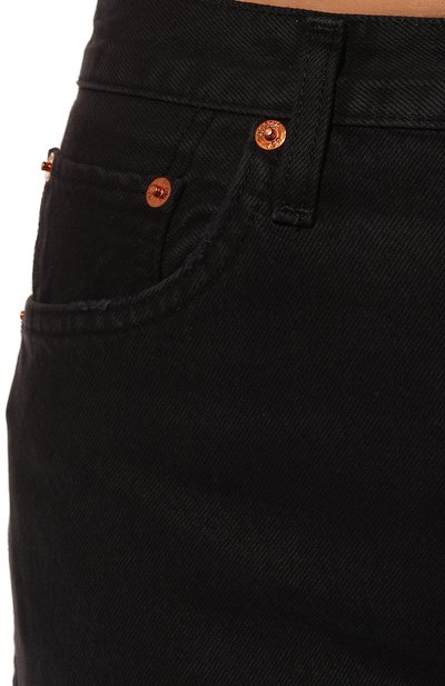 Джинсы RE/DONE черного цвета по цене 35150 руб., арт. 184-3WHRL/D, фото 5 Джинсы RE/DONE, арт. 184-3WHRL/D, фото 5