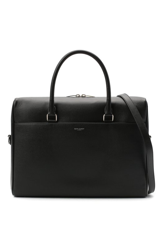 Кожаная сумка для ноутбука Duffle Saint Laurent 625449/BTY0E Чёрный  625449/BTY0E Фото 5