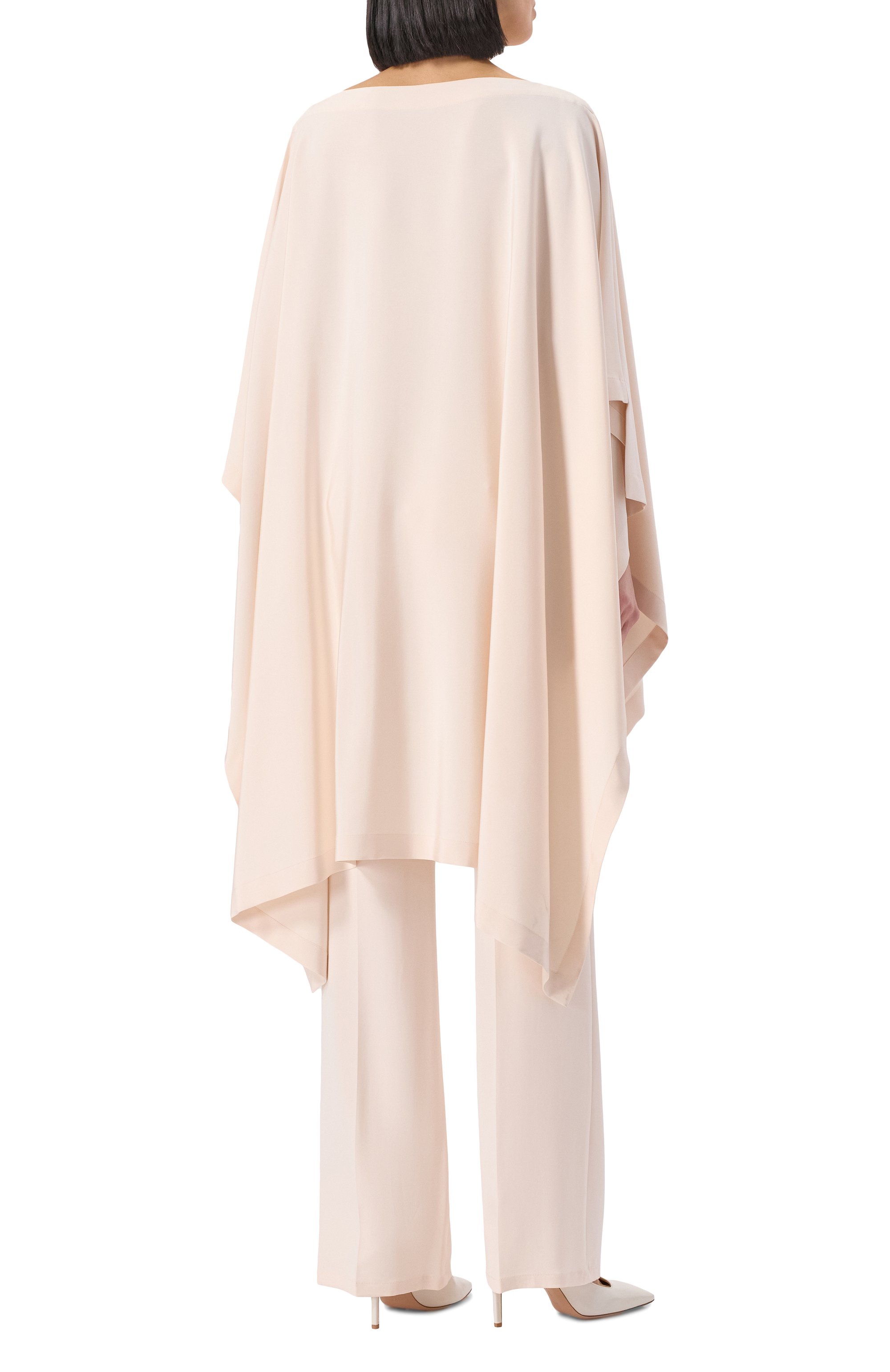 Шелковое пончо KITON, арт. D59611K0977A22, фото 4