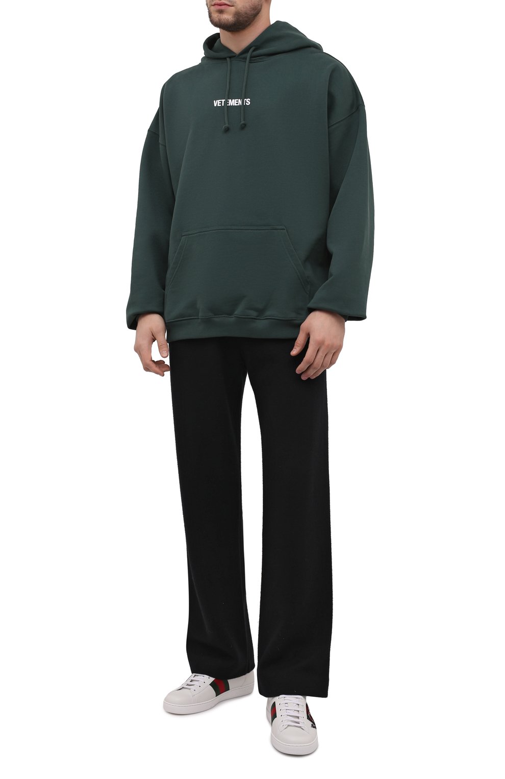 Кожаные кеды ace GUCCI, арт. 456230/02JP0, фото 2