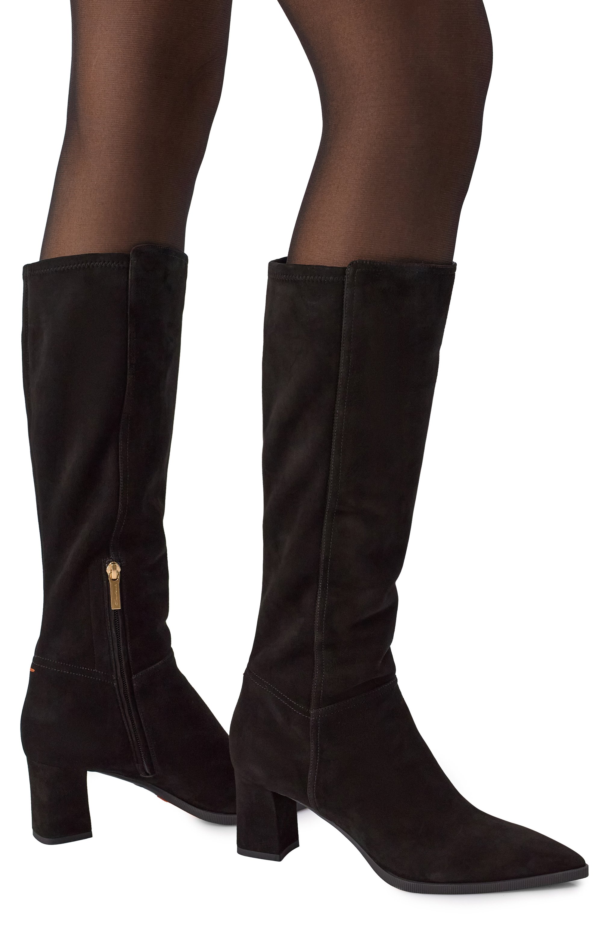 Замшевые сапоги SANTONI, арт. WSEG71235PC4TMBH, фото 2