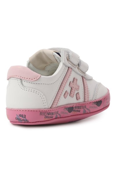 Кожаные пинетки lucy PREMIATA WILL BE, арт. 24CU0031-V/BABY V-LUCY V/16-19, фото 3