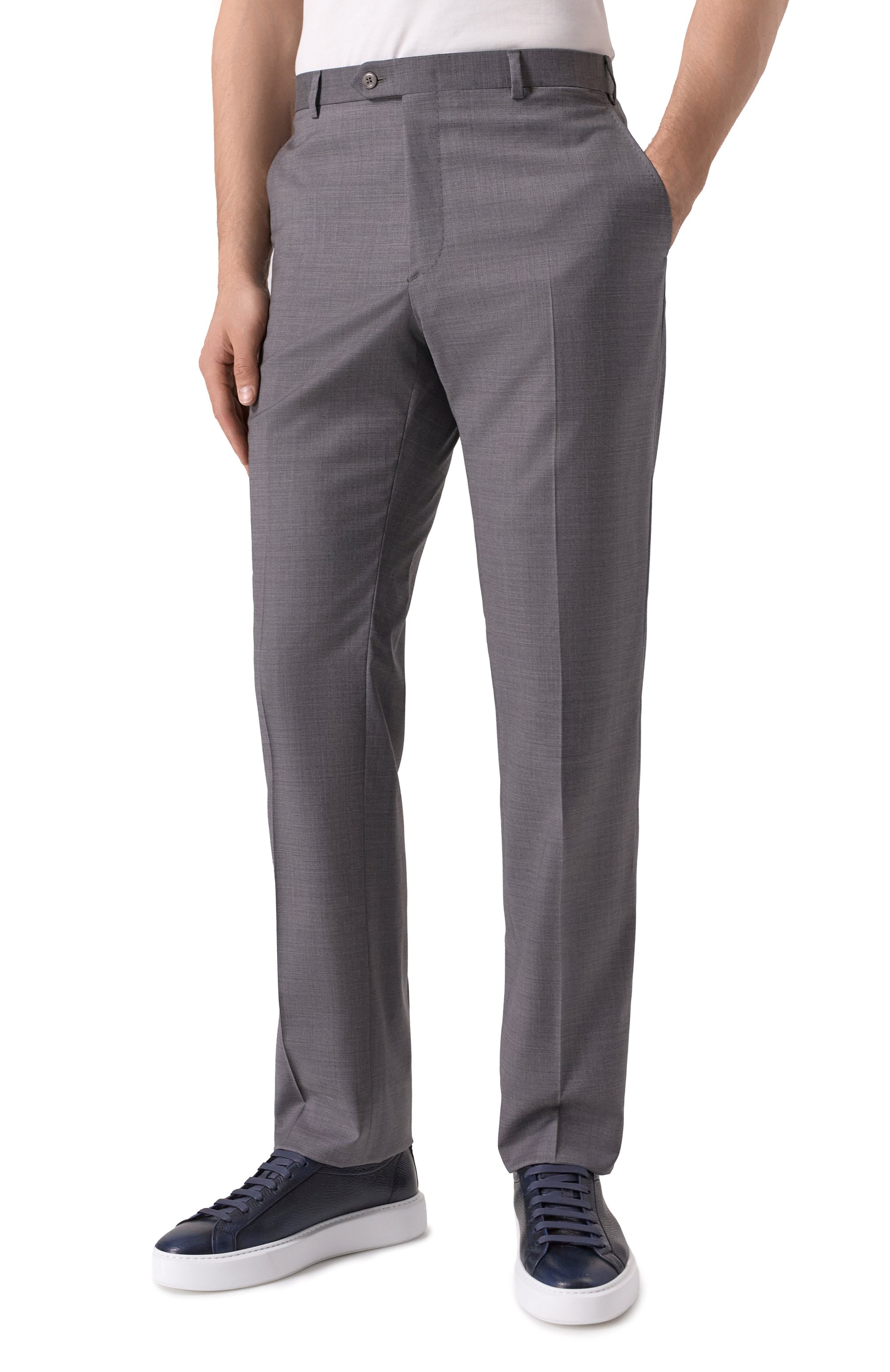 Шерстяные брюки BRIONI, арт. RPC60M-PBA44, фото 3