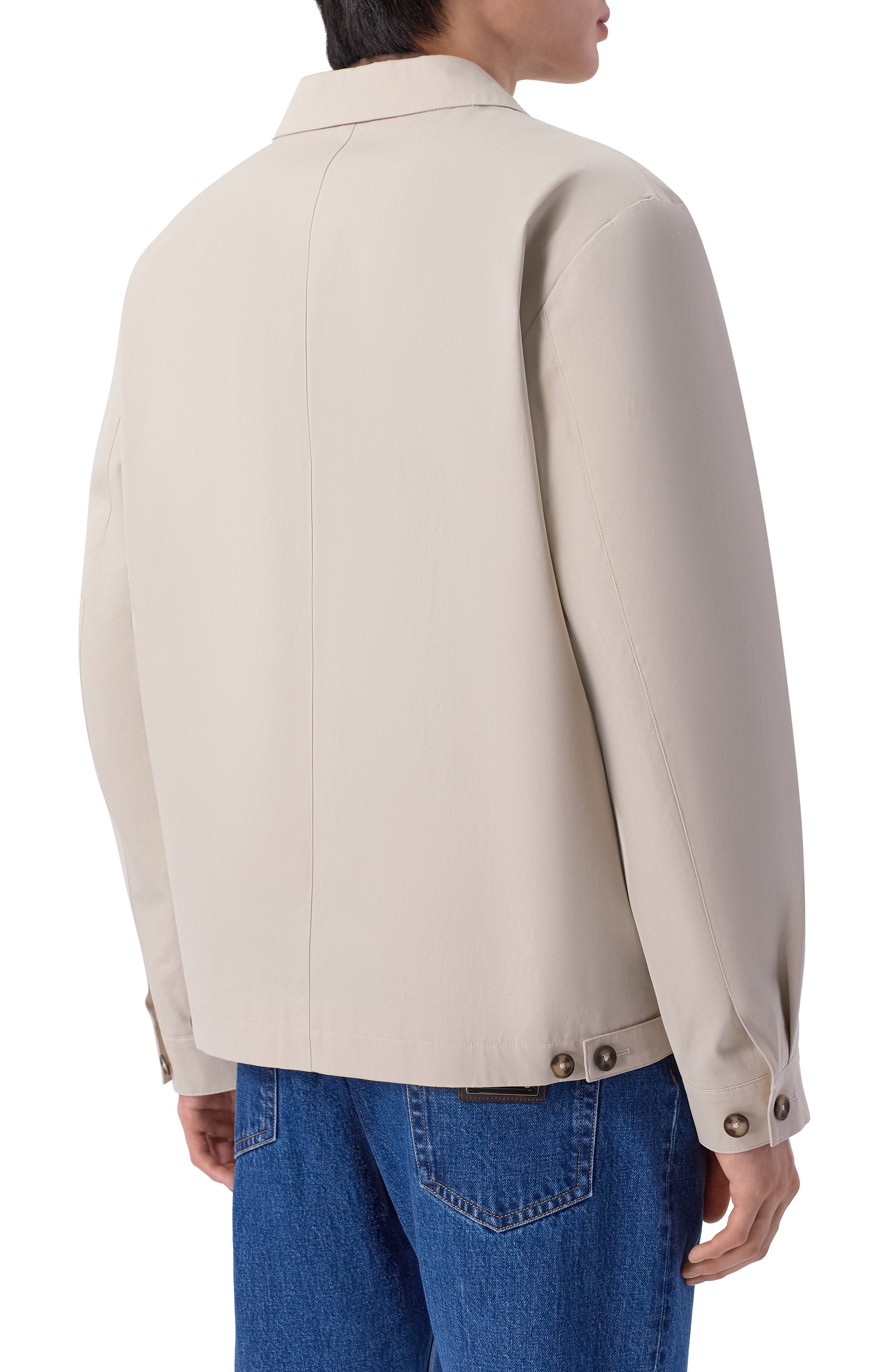 Хлопковый пиджак 12 STOREEZ, арт. 135904, фото 4