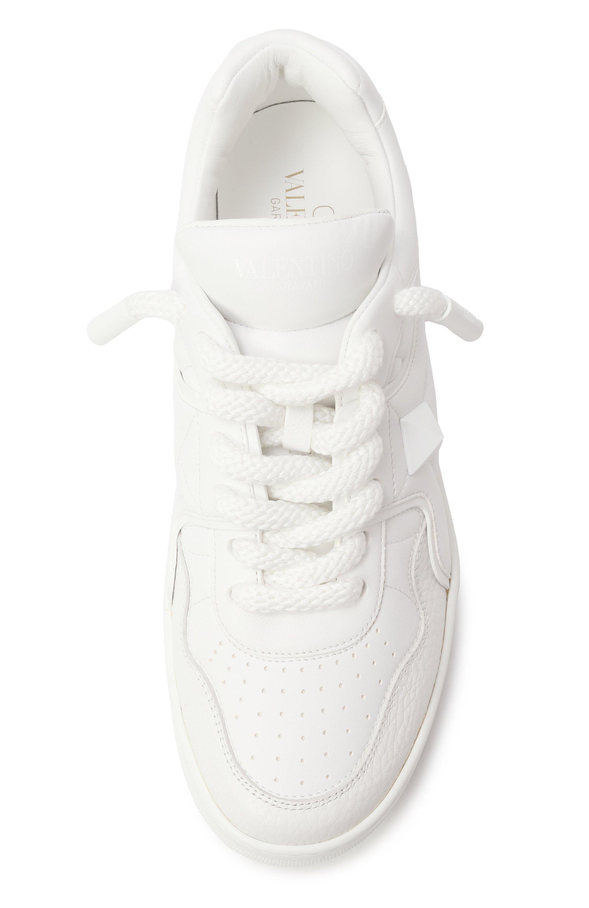 Кожаные кеды one stud xl VALENTINO, арт. 7Y2S0G37/XTM, фото 6