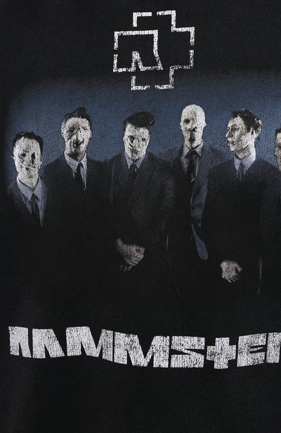 Хлопковое худи balenciaga x rammstein BALENCIAGA, арт. 670946/TLV53, фото 5