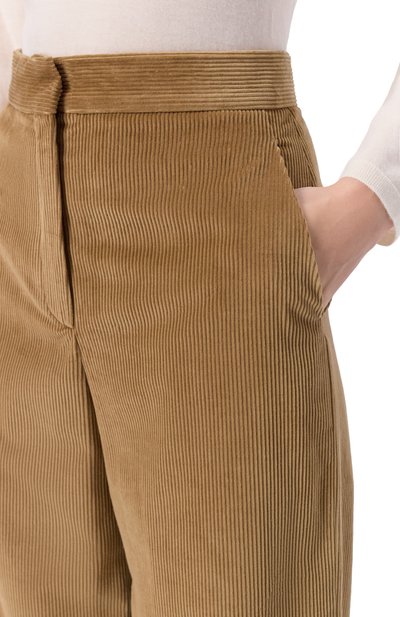 Вельветовые брюки MAX MARA STUDIO, арт. FARETRA, фото 5