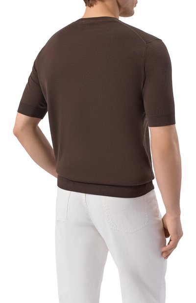 Хлопковый джемпер ANDREA CAMPAGNA, арт. GC1MC/SI18R, фото 4