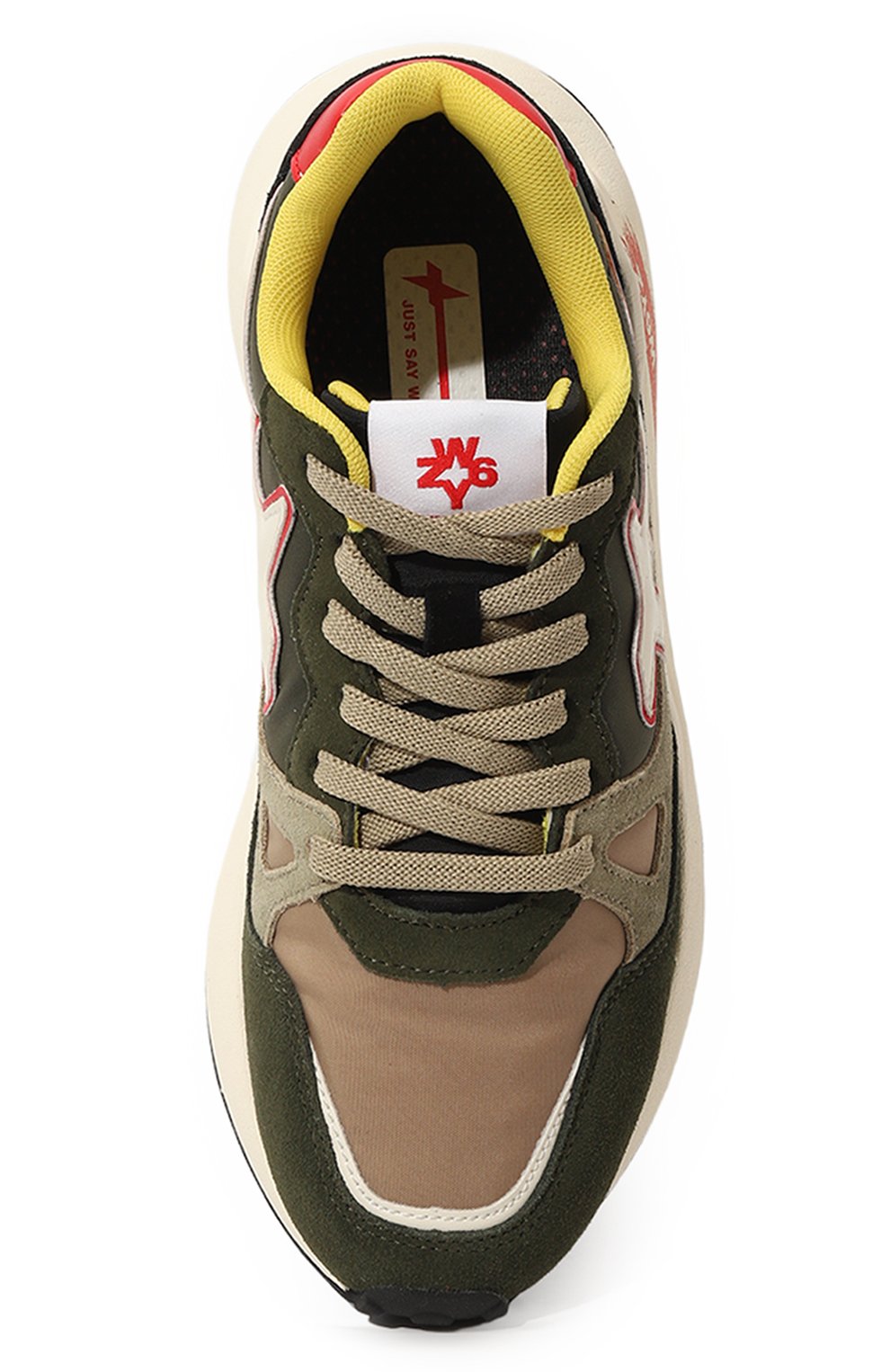 Комбинированные кроссовки W6YZ, арт. 0012017898.01/35-40, фото 4