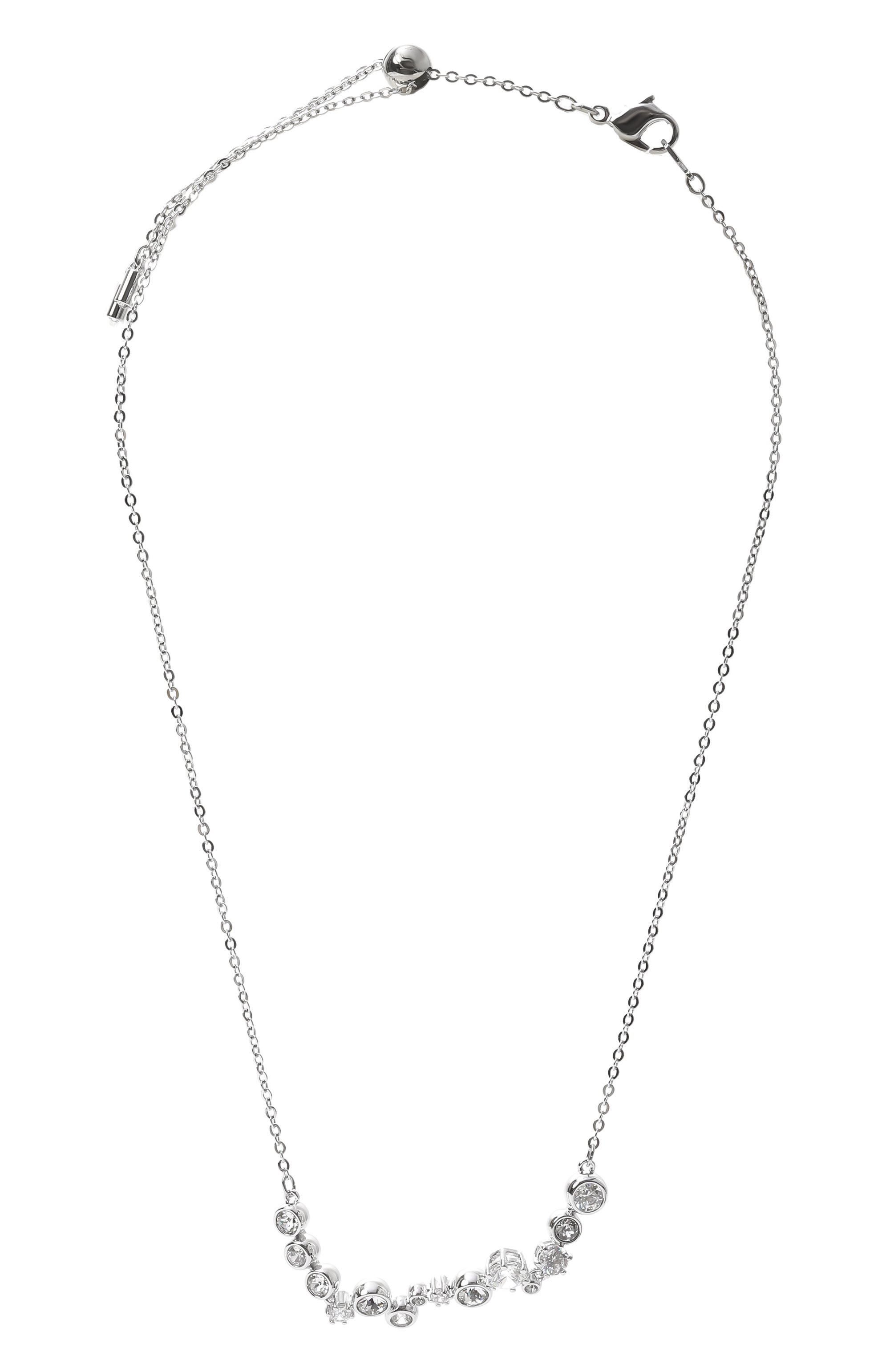 Колье constella SWAROVSKI серебряного цвета по цене 24500 руб., арт. 5722473, фото 1 Колье constella SWAROVSKI, арт. 5722473, фото 1