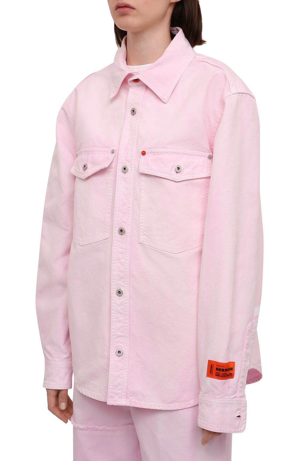 Джинсовая рубашка HERON PRESTON, арт. HWYD001S22DEN0014001, фото 3