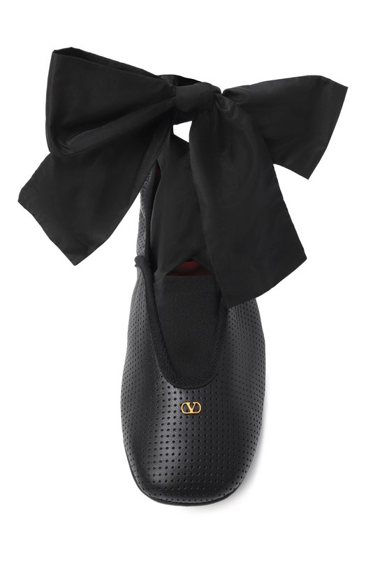 Комбинированные балетки Rythmika Valentino 8W2S0NT6/RTF Чёрный  8W2S0NT6/RTF Фото 6