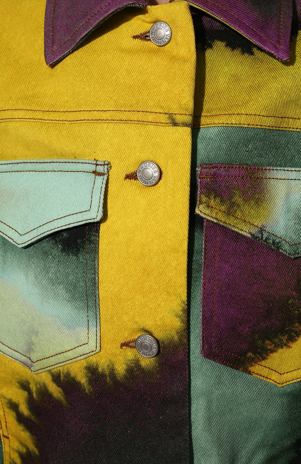 Джинсовая куртка DRIES VAN NOTEN, арт. 221-010535-4127, фото 5