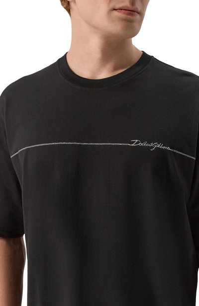Хлопковая футболка DOLCE & GABBANA, арт. G8PN9Z/G7P9N, фото 5