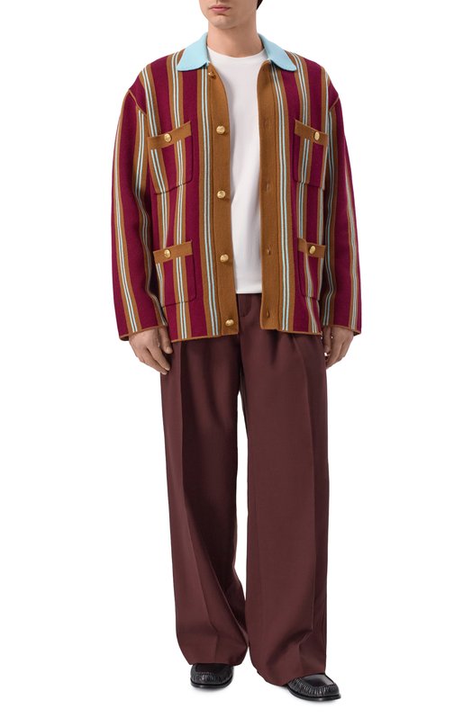 Брюки из вискозы Drole De Monsieur K-BP203-VI029-BN Коричневый  K-BP203-VI029-BN Фото 2