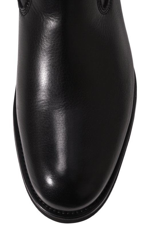 Кожаные сапоги Kiton USSA193N0112401 Чёрный  USSA193N0112401 Фото 6