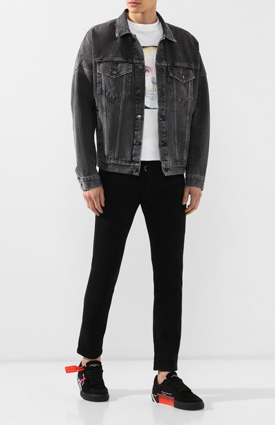 Джинсовая куртка PALM ANGELS, арт. PMYE006E193440027601, фото 2