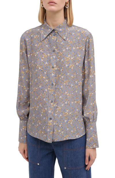 Шелковая рубашка CHLOÉ, арт. CHC20AHT91336, фото 3