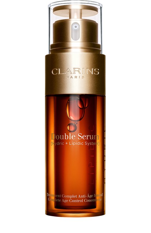фото Комплексная омолаживающая двойная сыворотка double serum (50ml) clarins