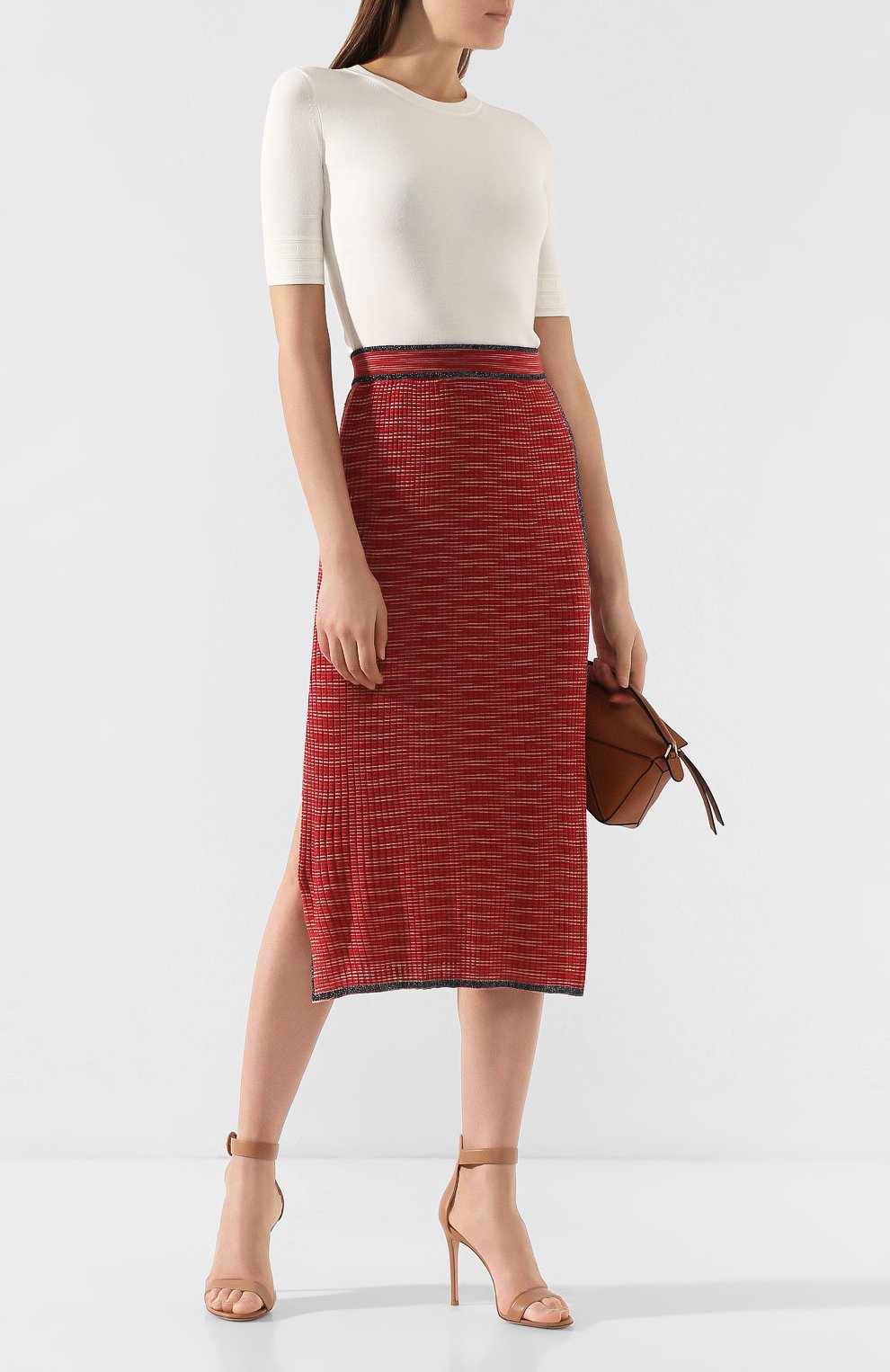 Топ из вискозы M MISSONI белого цвета по цене 23150 руб., арт. 2DN00089/2K001P, фото 2 Топ из вискозы M MISSONI, арт. 2DN00089/2K001P, фото 2