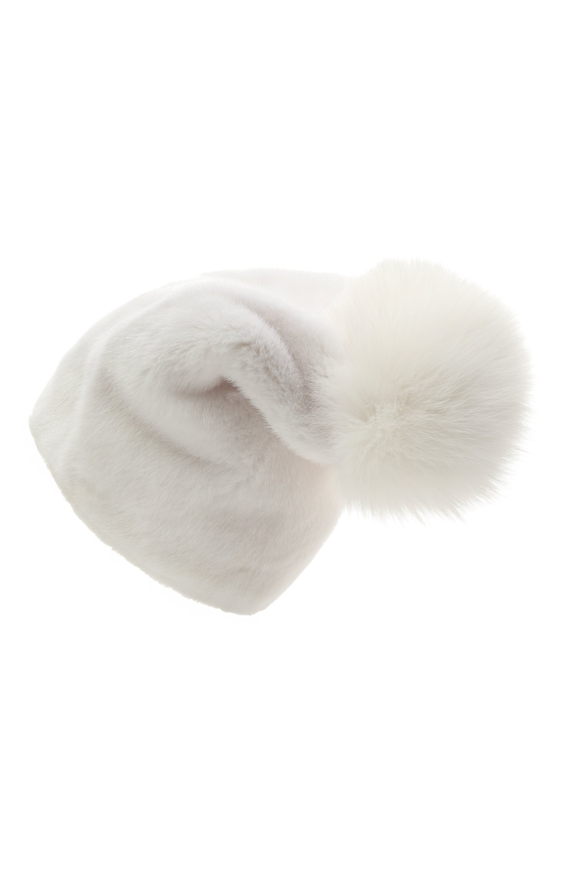 Меховая шапка нея-1 из норки и лисы FURLAND, арт. 0091900110005600339, фото 2