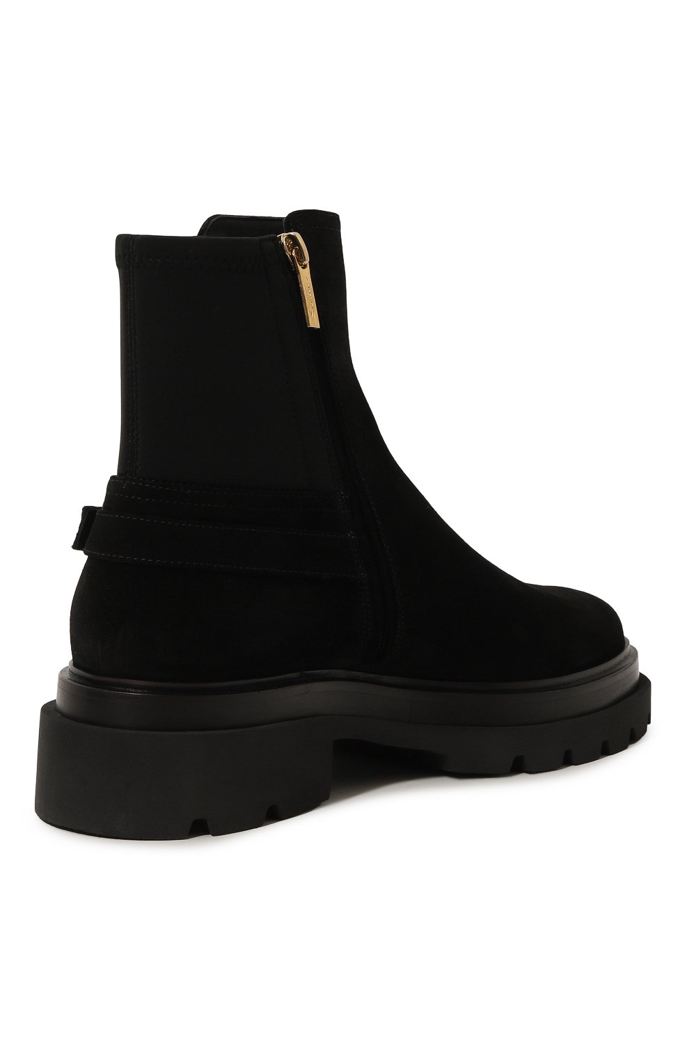 Замшевые ботинки SANTONI, арт. WTEG71104G0MTHI0, фото 5