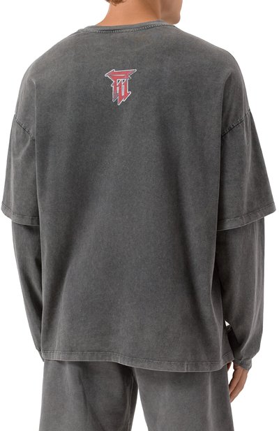 Хлопковый лонгслив DIEGO VENTURINO, арт. DVTS-MLCDVC90, фото 4