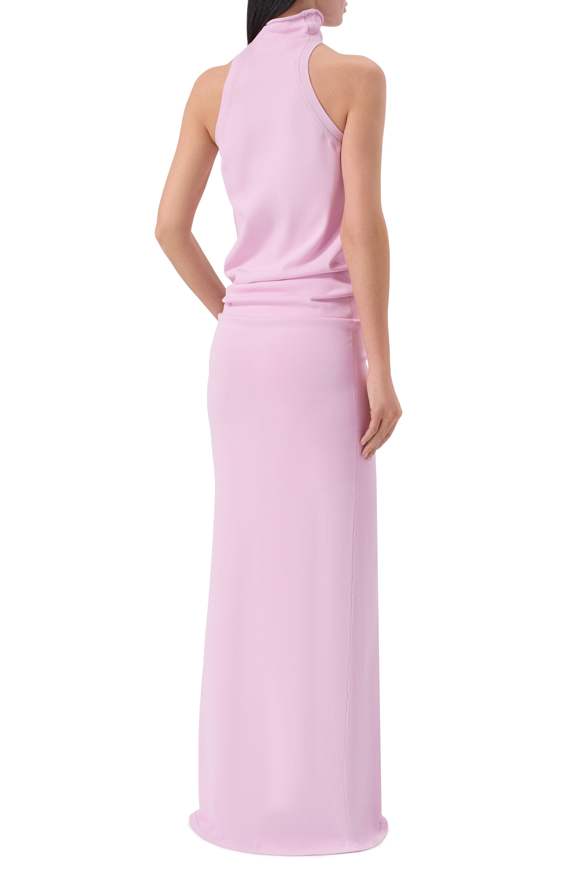 Платье из вискозы ARMARIUM розового цвета по цене 127500 руб., арт. ARMFWKD09/V019, фото 3 Платье из вискозы ARMARIUM, арт. ARMFWKD09/V019, фото 3