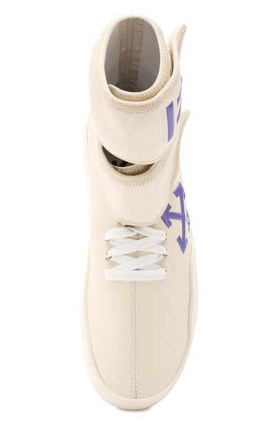 Текстильные кроссовки cst- 001  OFF-WHITE, арт. 0WIA132E19F45105B1B2, фото 5