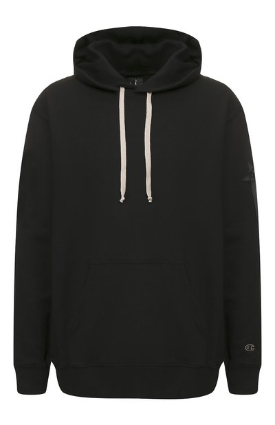 Хлопковое худи rick owens x champion RICK OWENS, арт. CM20S0014/215154, фото 1