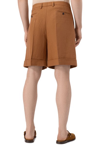 Льняные шорты VALENTINO, арт. 6V3RDE30AKR, фото 4