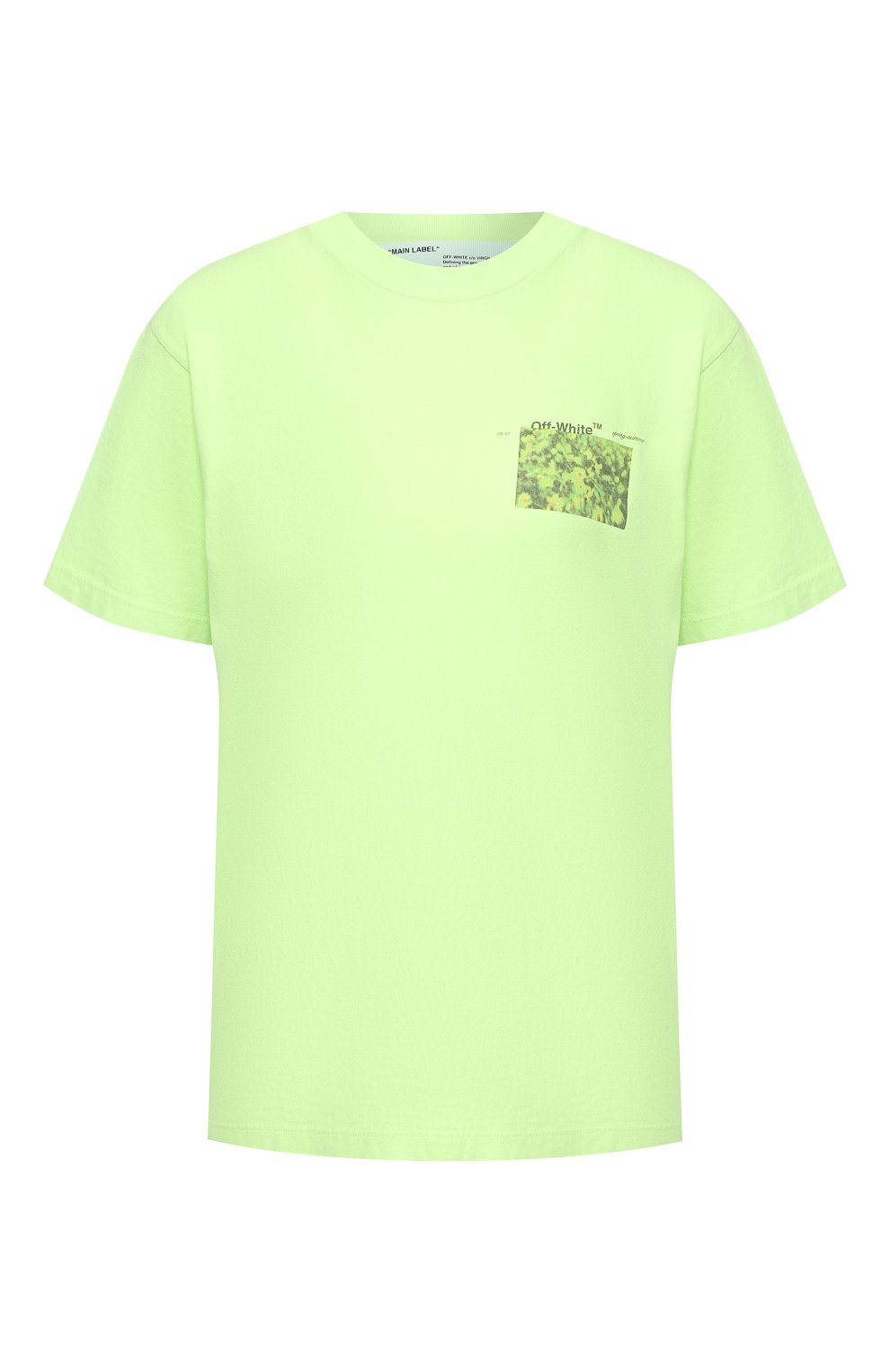 Хлопковая футболка OFF-WHITE, арт. 0WAA049S19D960786288, фото 1