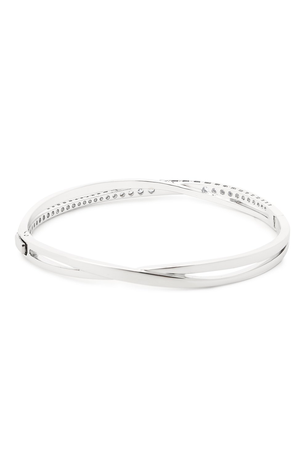 Браслет twist rows SWAROVSKI серебряного цвета по цене 7980 руб., арт. 5582810, фото 2 Браслет twist rows SWAROVSKI, арт. 5582810, фото 2