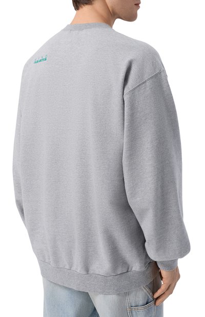 Хлопковый свитшот UNDERCOVER серого цвета по цене 49350 руб., арт. UP1F4809, фото 4 Хлопковый свитшот UNDERCOVER, арт. UP1F4809, фото 4