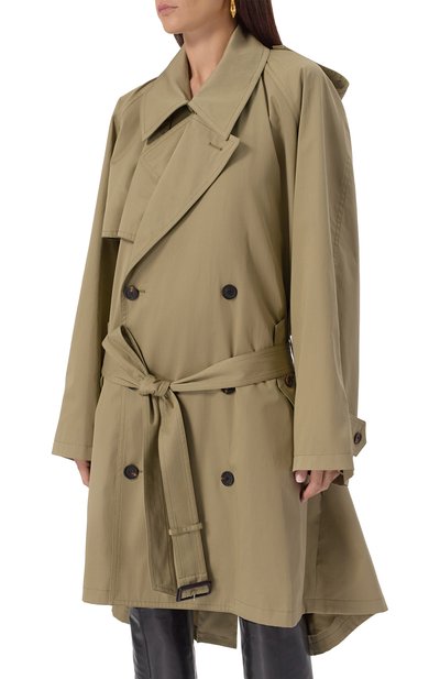 Хлопковый тренч BALENCIAGA, арт. 839117/TSP13, фото 3