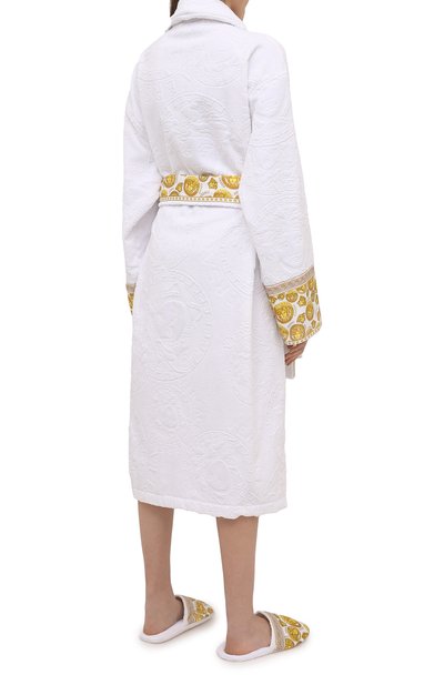 Хлопковый халат VERSACE, арт. ZACJ00008/ZC0SP132, фото 4