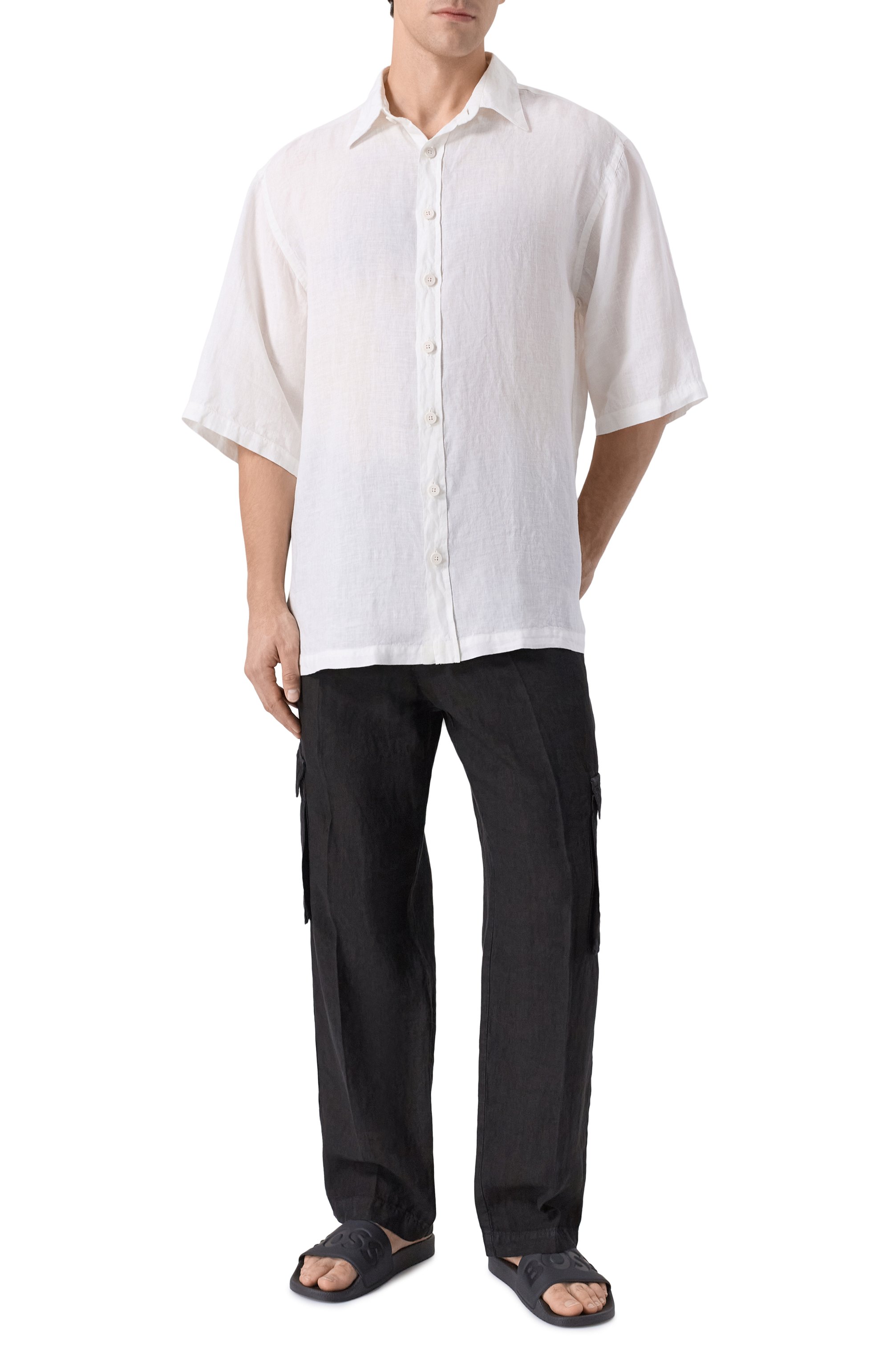 Шлепанцы aryeh BOSS, арт. 50536835, фото 2