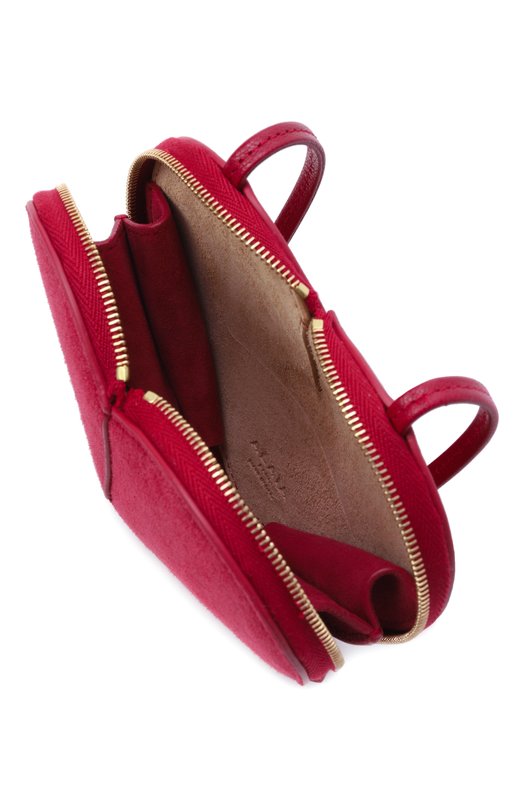 Сумка Le Cœur small Alaia AA1P043CA577 Бордовый  AA1P043CA577 Фото 5