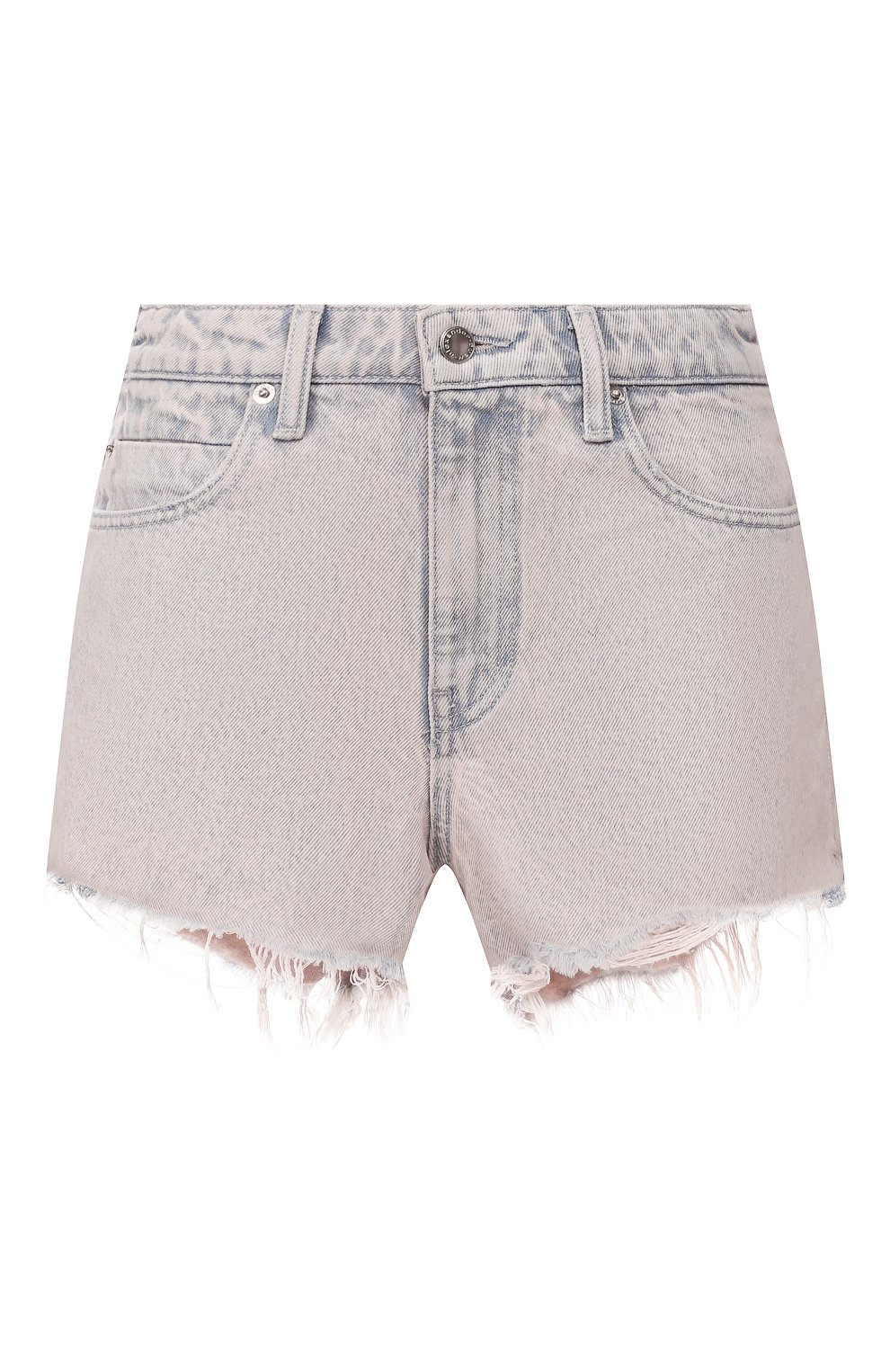 Джинсовые шорты ALEXANDER WANG розового цвета по цене 25150 руб., арт. 4DC1204552, фото 1 Джинсовые шорты ALEXANDER WANG, арт. 4DC1204552, фото 1