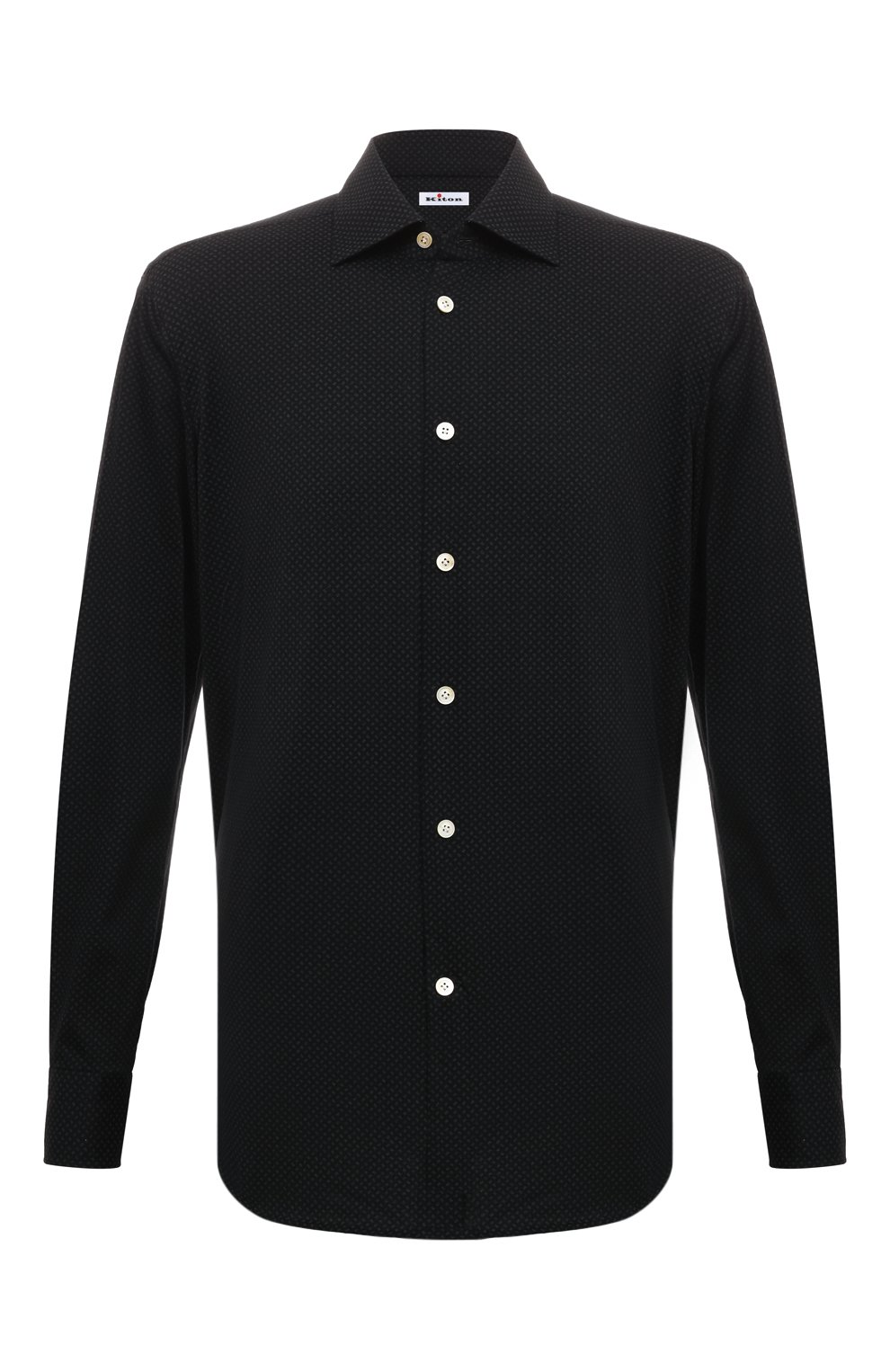 Хлопковая рубашка KITON, арт. UCIH07147, фото 1