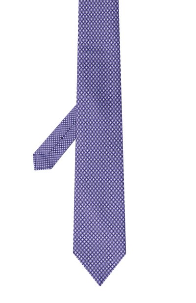 Шелковый галстук STEFANO RICCI фиолетового цвета по цене 34300 руб., арт. CX/55009, фото 3 Шелковый галстук STEFANO RICCI, арт. CX/55009, фото 3