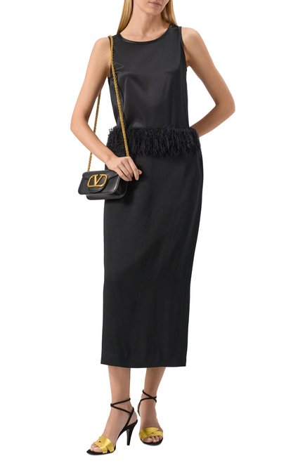 Женские кожаные босоножки foliefoliage 85 VALENTINO, арт. 6W0S0MH5/KMN