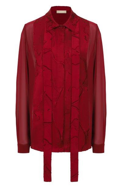 Женская блузка из вискозы и шерсти ELIE SAAB, арт. SH082NP25/VI004