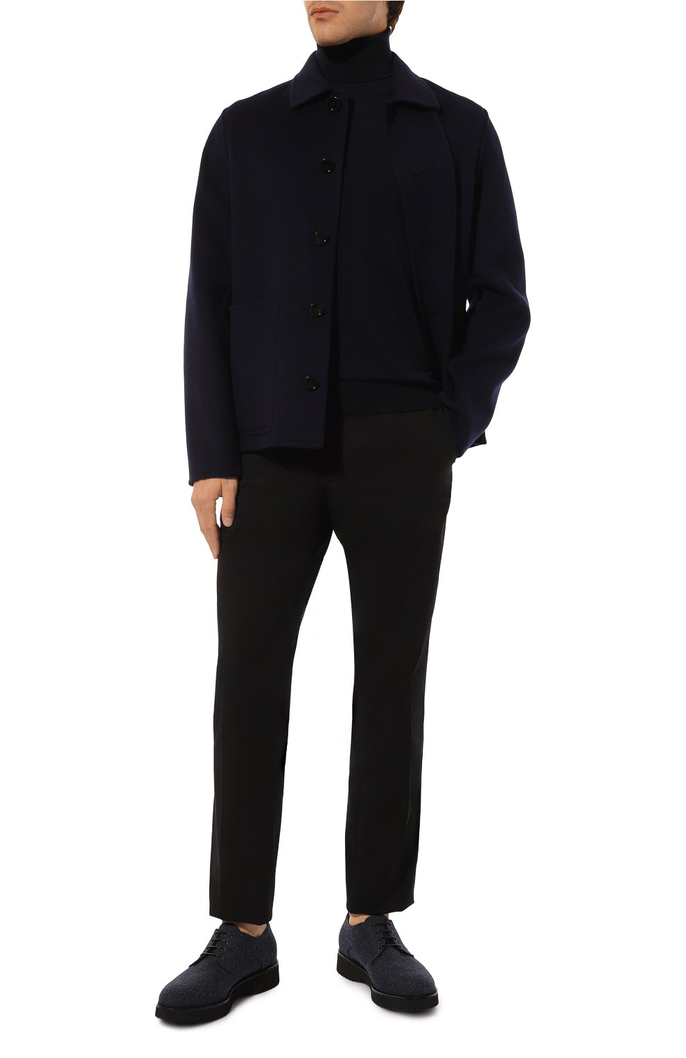 Текстильные дерби DOUCAL'S, арт. DU3335DAK0UT032N, фото 2