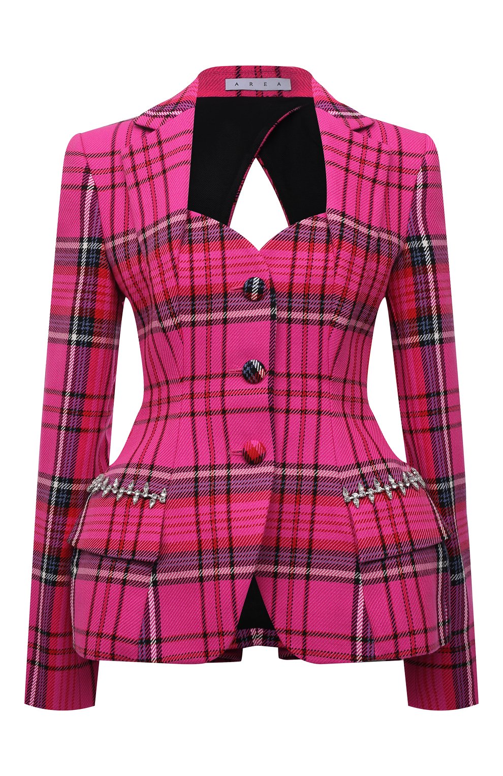 Жакет из хлопка и шерсти AREA, арт. 2103J04082, фото 1