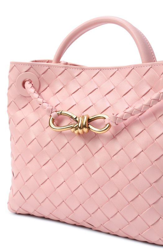 Сумка Andiamo small Bottega Veneta 766014/VCPP1 Розовый  766014/VCPP1 Фото 3