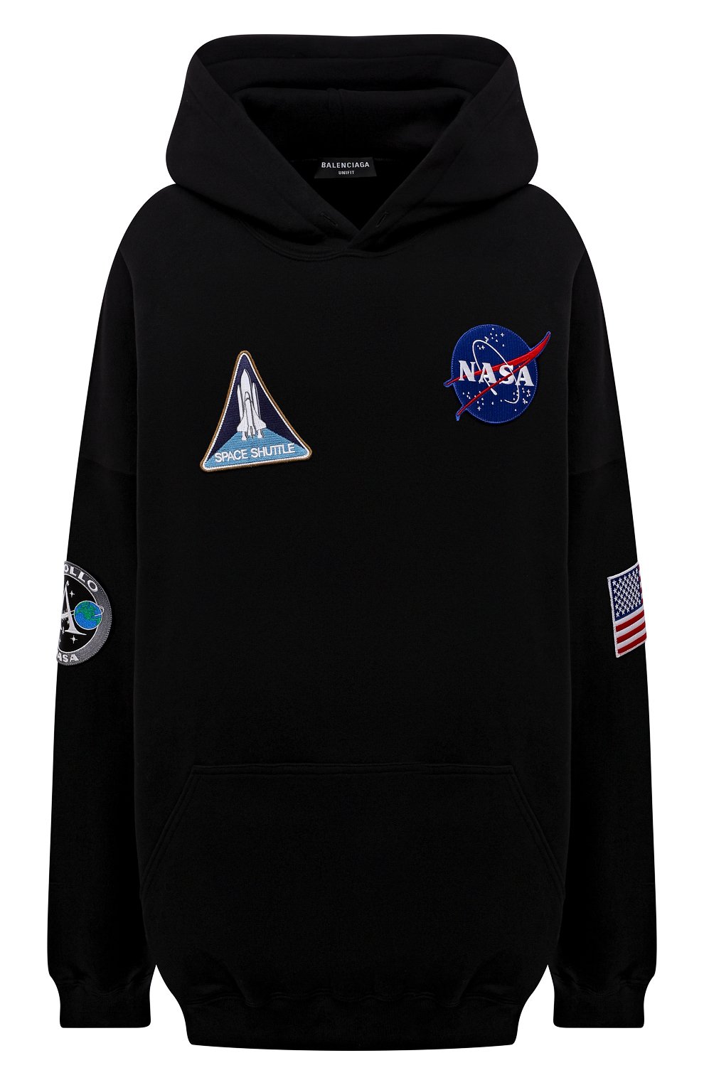 Хлопковое худи BALENCIAGA, арт. 651799/TKVD8, фото 1