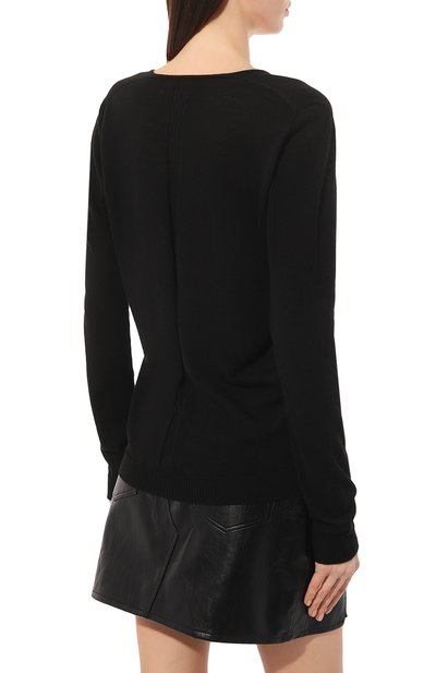 Шерстяной пуловер RICK OWENS, арт. RP01C5623/M, фото 4