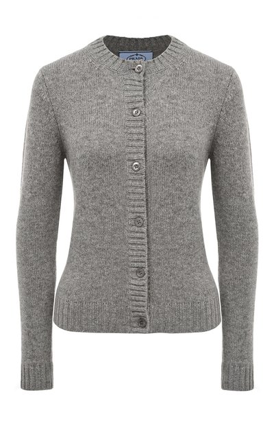 Женский кашемировый кардиган PRADA, арт. P25H61-643-F0031-202